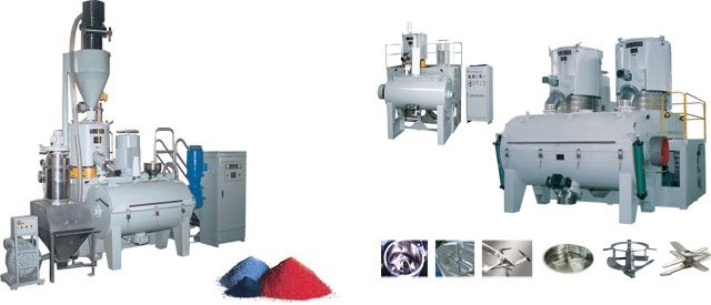 Didelio greičio šildytuvo aušintuvo maišytuvas